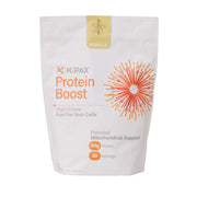 K* PAX KPAX immune protein bottle showing the complete blend for daily energy support