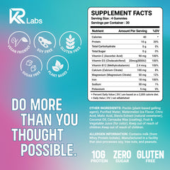 KR Labs Zero Carb gummies closeup, highlight soft texture and easy portability.