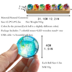 KRISININE chakra meditation spheres for daily balance and focus.