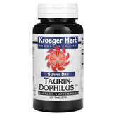 Kroeger Herb Sunday Day Taurine Dophilus bottle for daily use with long-lasting formula.