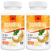 Kroppssund natural dopamine supplement bottle front displaying branding for daily use.