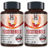 Kroppssund Tocotrienol full-spectrum bottle showing balanced antioxidant support.