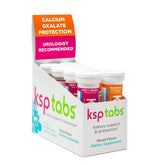 KSPtabs berry effervescent tablet dissolving in water for refreshing hydration