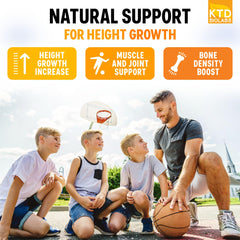 KTD BIOLABS teen vitamins bottle for growing teens and active lifestyles