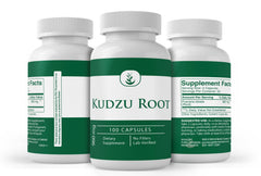 Kudzu root vine shown in natural origin context.
