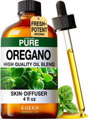 KUKKA oregano essential oil bottle for aromatherapy and DIY blends.