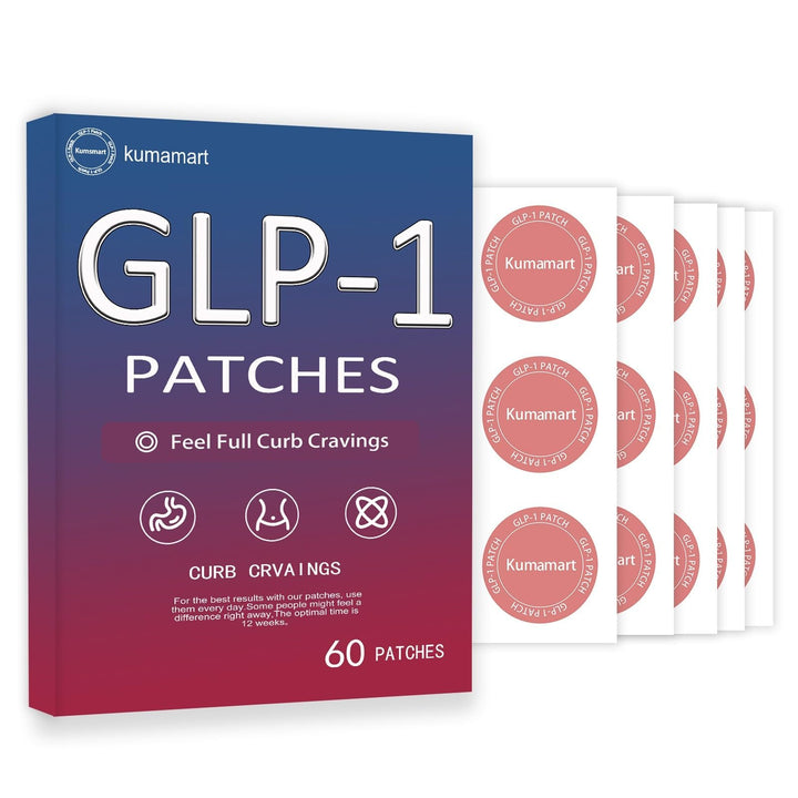 Kumamart GLP-1 patches 60-count pack for convenient daily use and steady support.