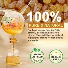 Kurchugo Frankincense diffuser blend image suggesting a calming atmosphere.