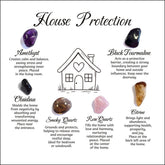 Kvekstio Amethyst crystal from the House Protection Set promotes calm energy in your living space.