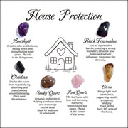 Kvekstio Amethyst crystal from the House Protection Set promotes calm energy in your living space.