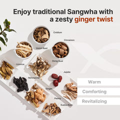 KWANGDONG Ssang Hwa Jin tea cup steaming releasing warm aroma.