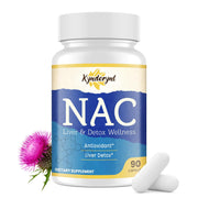 Kynderynl NAC supplement bottle for daily antioxidant support.