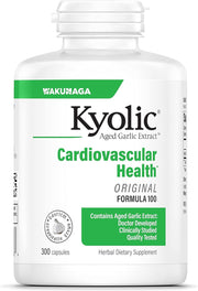Kyolic original formula bottle for convenient cardiovascular support and daily use.