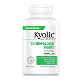 Kyolic Aged Garlic Extract Formula 100 bottle view highlighting odorless cardiovascular support.