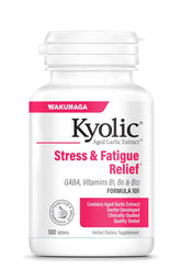 Kyolic Fórmula 101, botella de tabletas, apoyo a la energía diaria.