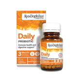 Kyolic Kyo-Dophilus daily probiotic bottle supports digestive balance.