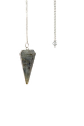 L Pedra & Crystal pendulum crystal design for precise dowsing and energy exploration.