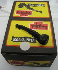 La Pipette Wockenfuss black licorice pipes individually wrapped, ensuring freshness for later enjoyment.