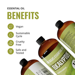 Lab Bulks Eucalyptus Oil amber-bottles protect against UV and preserve freshness.