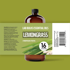 Lemongrass diffuser blend using Lab Bulks for fresh room ambience