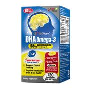 LABO Nutrition OmaxPure DHA softgels front view for purity and absorption