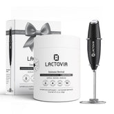 Lactovia bovine colostrum powder bottle showcasing premium quality for daily gut support