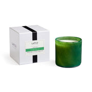 LAFCO Jungle Bloom bottle with hand-blown vessel enhances decor and ambiance.