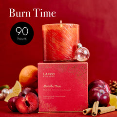 LAFCO New York Absinthe Plum candle, gift-ready packaging for holidays