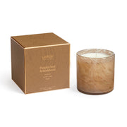 LAFCO New York Holiday Signature Fall Candle pumpkin seed sandalwood pour creates cozy living room ambiance.