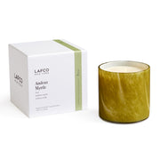 LAFCO New York Andean Myrtle candle, front view, creating an elegant ambiance with a long-lasting scent.