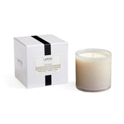 LAFCO New York Star Magnolia candle in a hand-blown glass vessel for ambient evenings.