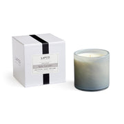 LAFCO New York Spike Lavender candle in front view enhances ambiance with a refined scent.