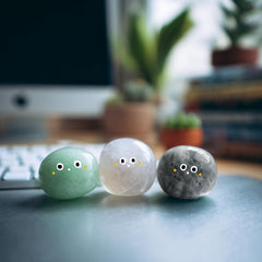 LAFORTISART Healing & Protection crystal offers comforting support.