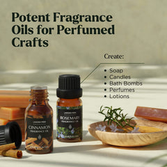 Lagunamoon amber bottles display 10ml oils for precise diffuser dosing