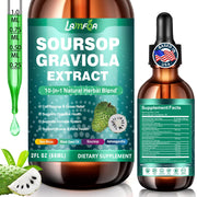 LAMFQA Soursop Bitters bottle front view for convenient daily use