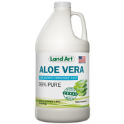 Land Art Pure Aloe Vera Juice bottle – clean, neutral flavor for easy daily mixing.