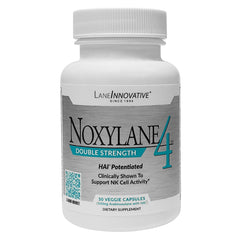 Lane Innovative Noxylane4 bottle front view for convenient daily immune support.