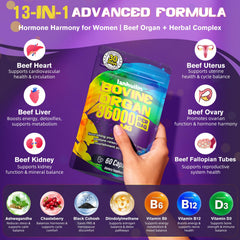 Lanhuilin herbal blend package emphasizing Chasteberry, DIM, and herbs.