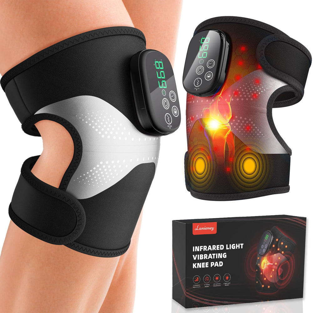 Lanieney knee massage device front view for targeted relief