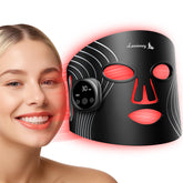 Lanieney red light mask front view showing wireless design for at-home skincare