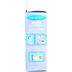 Lansinoh breast milk storage bags with measurement lines for portioning.