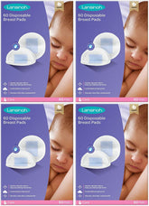 Lansinoh Stay Dry Nursing Pad with quilted honeycomb lining for secure leak protection.