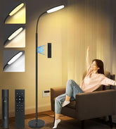 LanSuper Light Therapy Lamp front view with 10000 LUX for mood support and energy