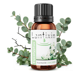 Lantixin eucalyptus oil bottle for diffusers and relaxation.