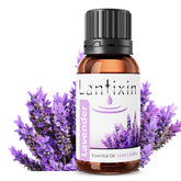 Lantixin Lavender Flower Oil bottle for diffuser use and ambient relaxation.