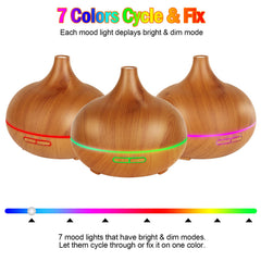 Lapeort diffuser timer settings display for flexible scheduling