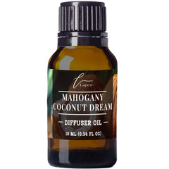 Lapew Mahogany Coconut Dream diffuser bottle delivers a hotel-inspired ambiance in any space.