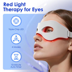 LaseLocks ergonomic contour design hugs the eye area for secure, comfy sessions.