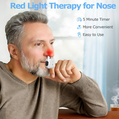 LaseLocks portable nasal-therapy design shown for on-the-go relief