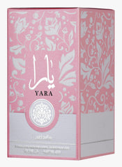 Lattafa Yara fruity tangerine note adds a vibrant mood.